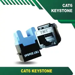 cat 6 keystone jack UTP