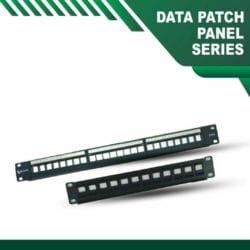 24 port cat6a patch panel 19 inch Unloaded