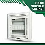 12U Cabinet ONU Flush Mounted 400x120mm 12U Data Cabinet