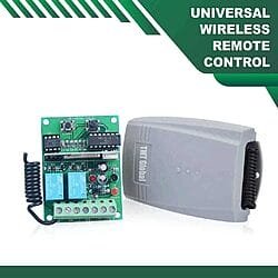 UNIVERSAL WIRELESS REMOTE CONTROLE RECEIVER
