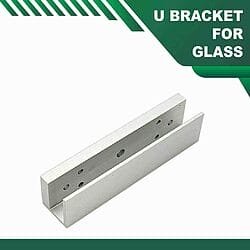 frameless glass doors U bracket