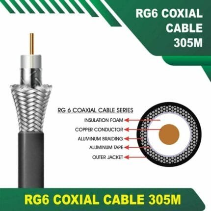 Coaxial Cable RG6 305 Meter