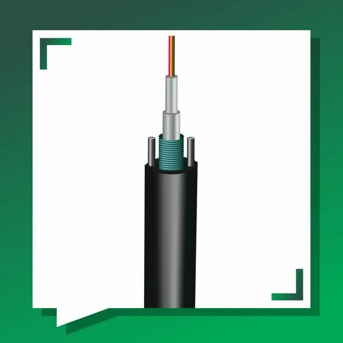 fiber optic cable Multi Core single mode Armored 24core G.652D