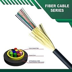 12 core fiber optic cable G652D Multi Core single mode ffiber optic cable Multi Core single mode 12core G652D