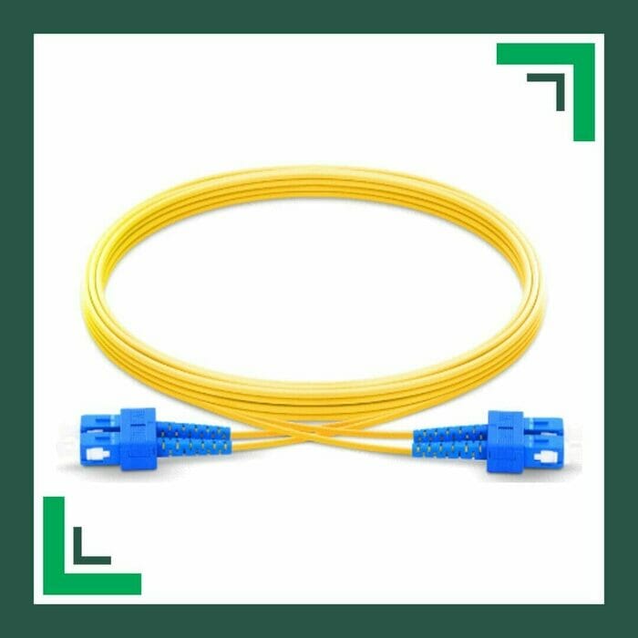 Fiber Optic Patch Cord Single Mode SC-SC-UPC Duplex LSZH