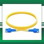 Fiber Optic Patch Cord Single Mode SC-SC-UPC Duplex LSZH