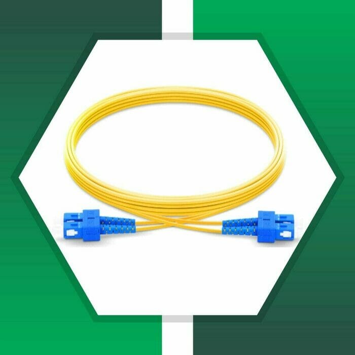 Fiber Optic Patch Cord Single Mode SC-SC-UPC Duplex LSZH