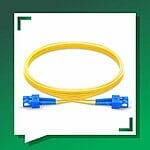 Fiber Optic Patch Cord Single Mode SC-SC-UPC Duplex LSZH