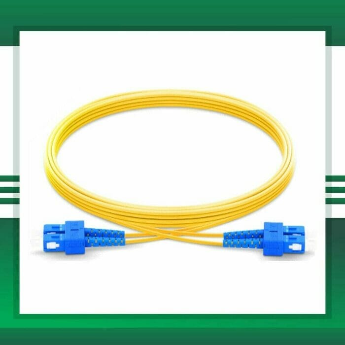 Fiber Optic Patch Cord Single Mode SC-SC-UPC Duplex LSZH