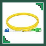 Fiber Optic Patch Cord Single Mode SC-APC-LC-UPC Duplex LSZH