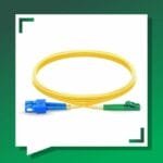 Fiber Optic Patch Cord Single Mode LC-APC-SC-UPC Duplex LSZH