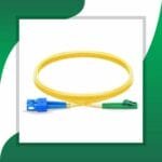 Fiber Optic Patch Cord Single Mode LC-APC-SC-UPC Duplex LSZH