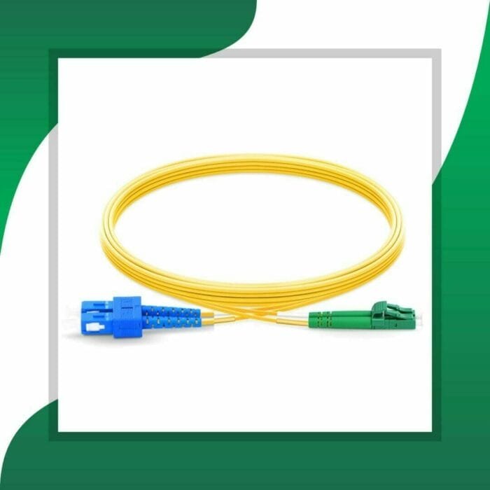 Fiber Optic Patch Cord Single Mode LC-APC-SC-UPC Duplex LSZH