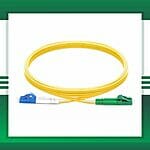 Fiber Optic Patch Cord Single Mode LC-APC-SC-UPC Duplex LSZH