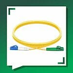 Fiber Optic Patch Cord Single Mode LC-APC-SC-UPC Duplex LSZH