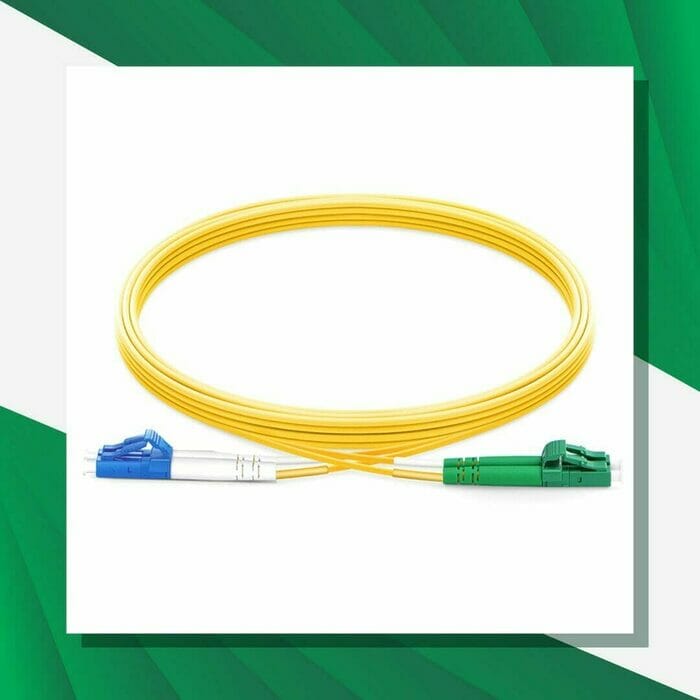 Fiber Optic Patch Cord Single Mode LC-APC-SC-UPC Duplex LSZH