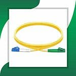 Fiber Optic Patch Cord Single Mode LC-APC-SC-UPC Duplex LSZH