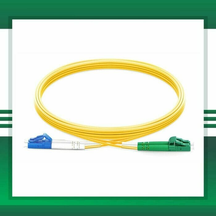 Fiber Optic Patch Cord Single Mode LC-APC-SC-UPC Duplex LSZH