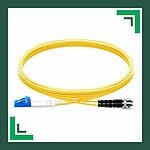 Fiber Optic Patch Cord Single Mode ST-LC-UPC Duplex LSZH