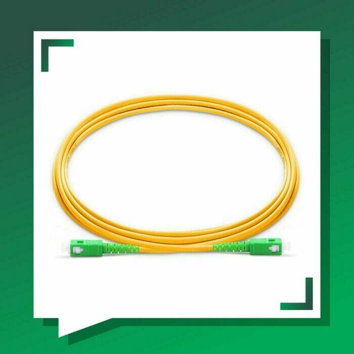 Fiber Optic Patch Cord Single Mode SC-SC-APC simplex LSZH