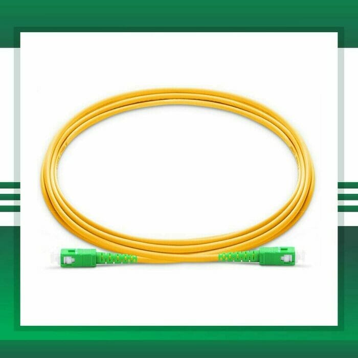 Fiber Optic Patch Cord Single Mode SC-SC-APC simplex LSZH