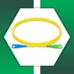 Fiber Optic Patch Cord Single Mode SC-APC-SC-UPC Duplex LSZH