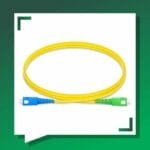 Fiber Optic Patch Cord Single Mode SC-APC-SC-UPC Duplex LSZH