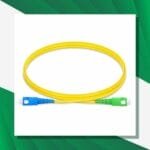 Fiber Optic Patch Cord Single Mode SC-APC-SC-UPC Duplex LSZH