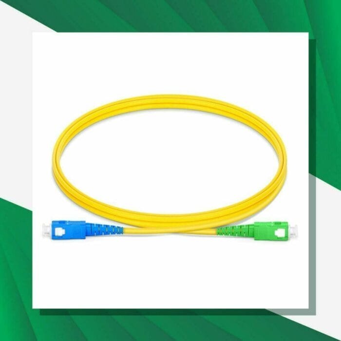 Fiber Optic Patch Cord Single Mode SC-APC-SC-UPC Duplex LSZH