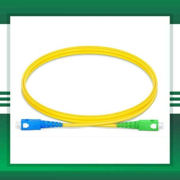 Fiber Optic Patch Cord Single Mode SC-APC-SC-UPC Duplex LSZH