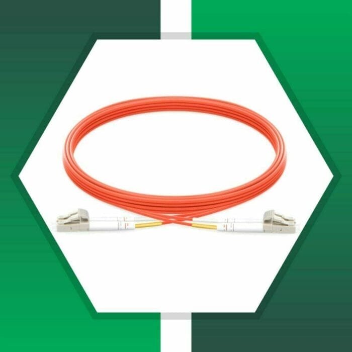 Fiber Optic Patch Cord Multi Mode LC-LC-UPC Duplex LSZH OM2