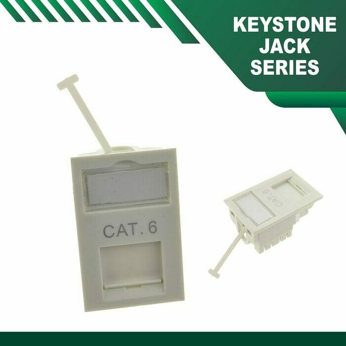 cat6 keystone jack UTP Tools Less floor Mounted