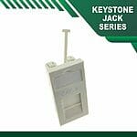 cat6 keystone jack UTP Tools Less floor Mounted