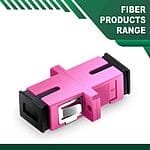 Optical Connector adapter om4 SC-UPC Multi Mode Duplex