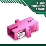 Optical Connector adapter om4 SC-UPC Multi Mode Duplex