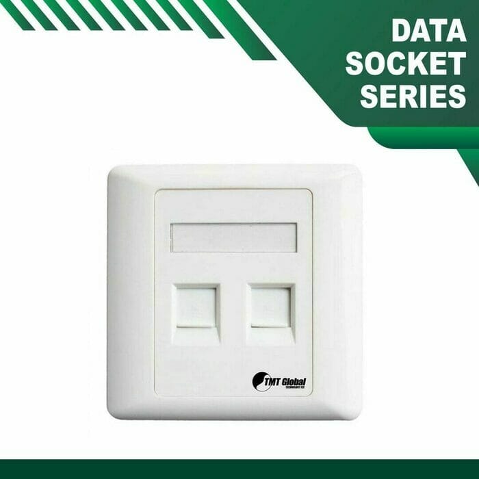 Data Outlet Socket Dual Port