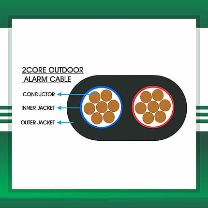 Alarm Cable 2core Outdoor 305m