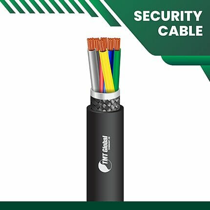 cable lighting systems 6 core Shielded Braided