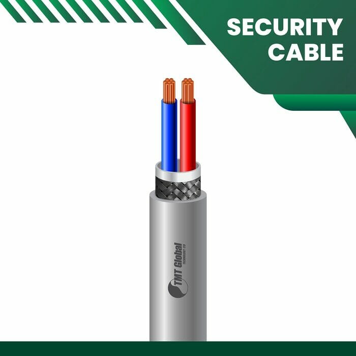 2 core Security Cable Braided Indoor 1.5mm 305m