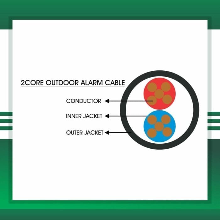 Alarm Cable 2core Outdoor 305m