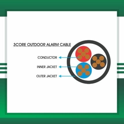 Alarm Cable 3core Outdoor 305m