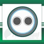 2 core control cable braid shielded pvc 10 to 24 awg 305m - Image 2