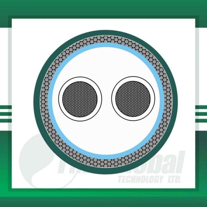 2 core control cable braid shielded pvc 10 to 24 awg 305m - Image 2