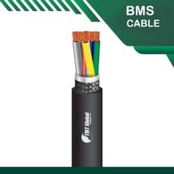 6 core BMS cable braid shielded PE outdoor 16 to 24 awg 305m