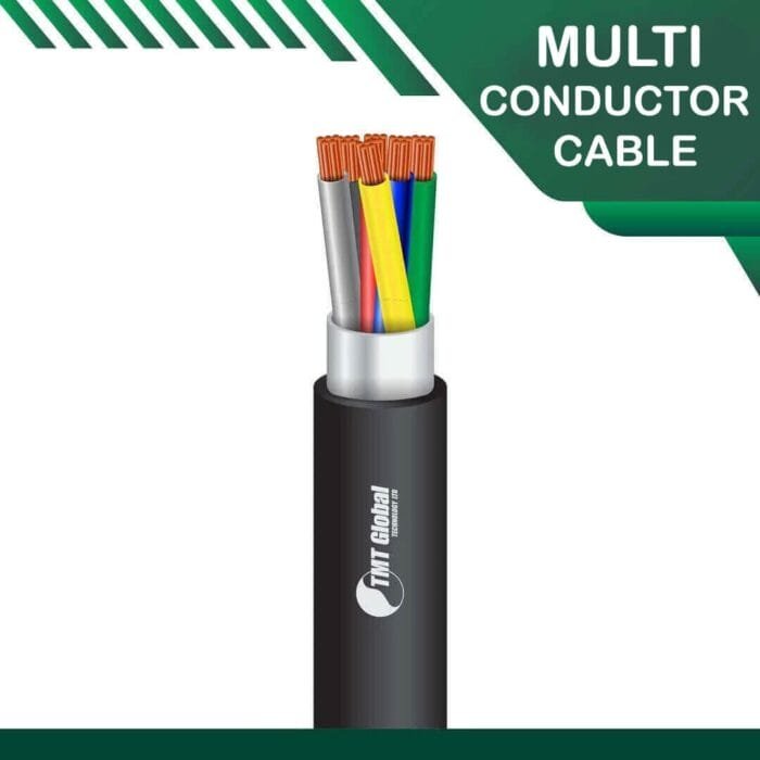 6 core Multi conductor cable PE shielded outdoor 16 to 24 awg 305m - Image 1