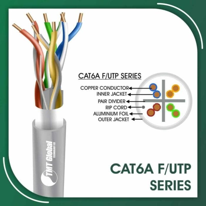 Cat6a f utp cable 6axx5b pvc 23 awg 4 pair 305m - Image 4