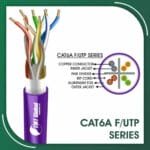 Cat6a f utp cable lszh 23 awg 4 pair 305m 6axx7b Series - Image 9
