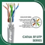 Cat6a sf utp cable 6axx2b LSZH 23 awg 4 pair 305m - Image 4