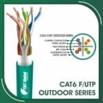 Cat6 f utp 6xxx6m PE Outdoor Cable 23 awg 4 pair 305m - Image 2