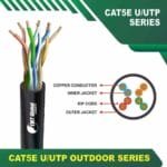 Cat5e u utp 5xxxzm lszh Cable 24 awg 4 pair 305m